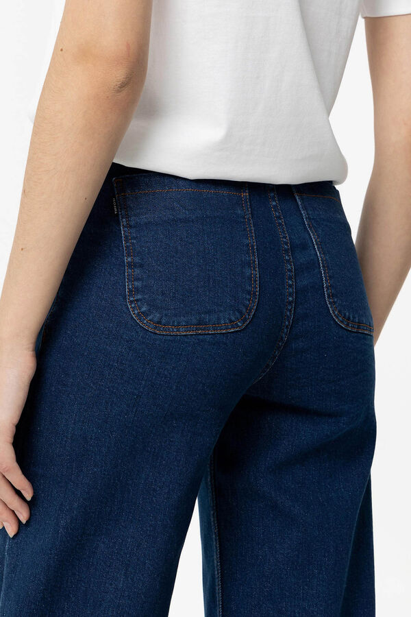 Tiffosi Olivia Jeans Reta Comfort azul