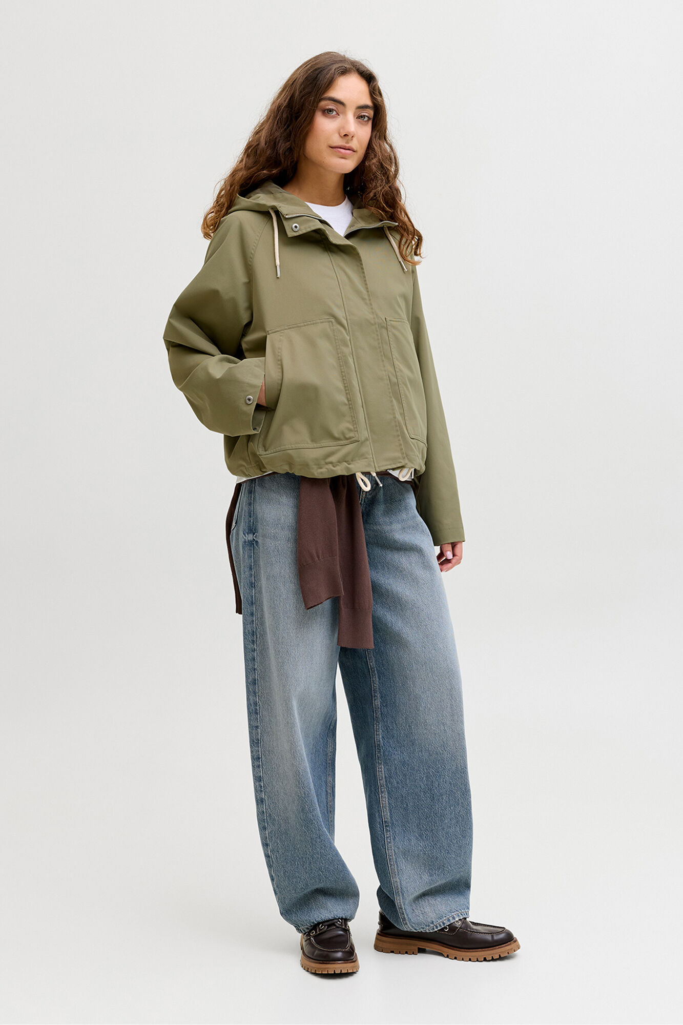 Jack & Jones Jaqueta casual com capuz