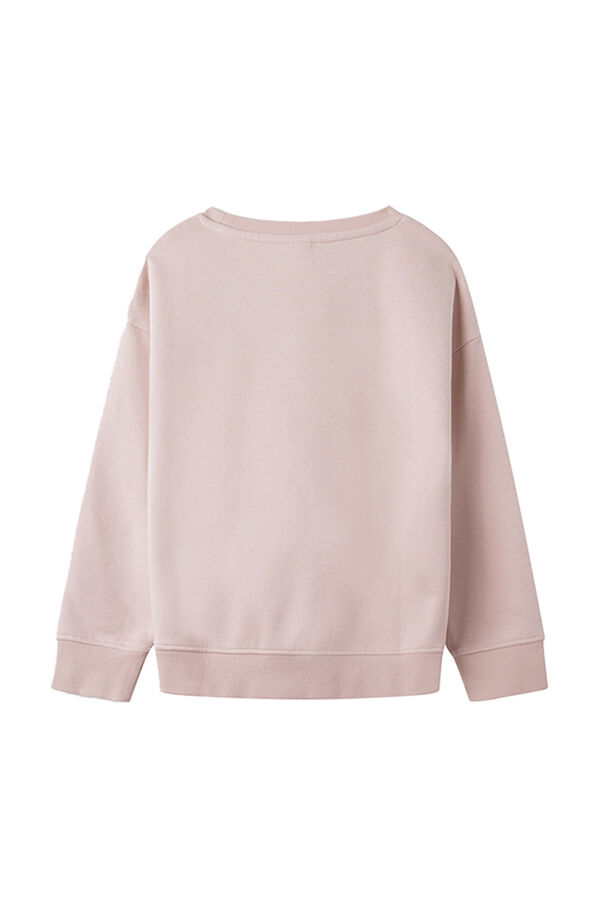 Springfield Sweatshirt com folhos para menina rosa