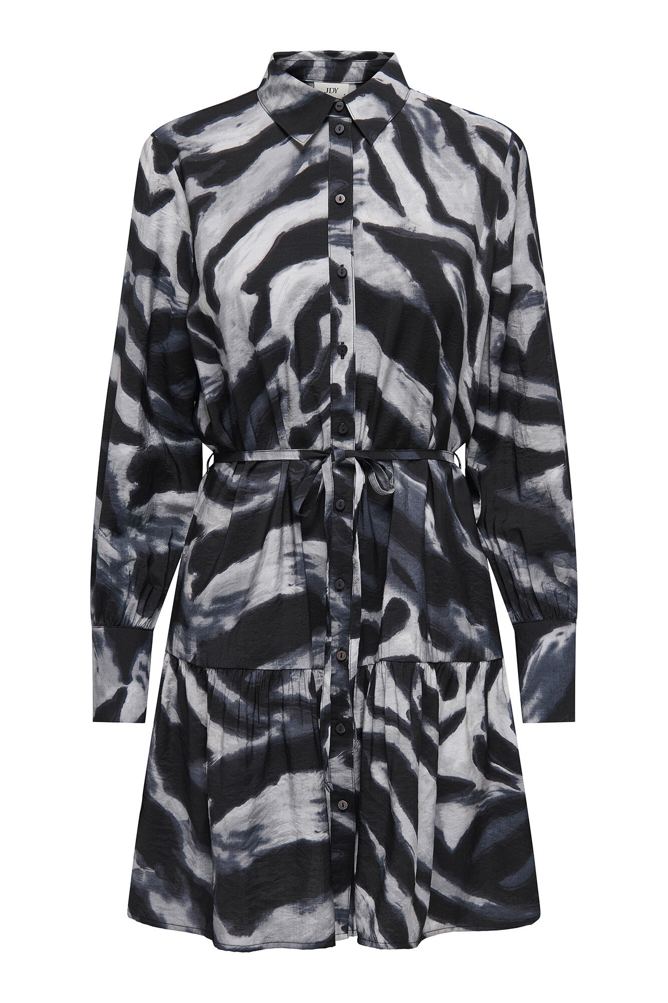 JDY Vestido camisero de manga larga