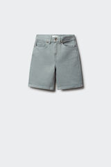 Springfield Kids Bermuda de 5 bolsos lavada para menino cinzento