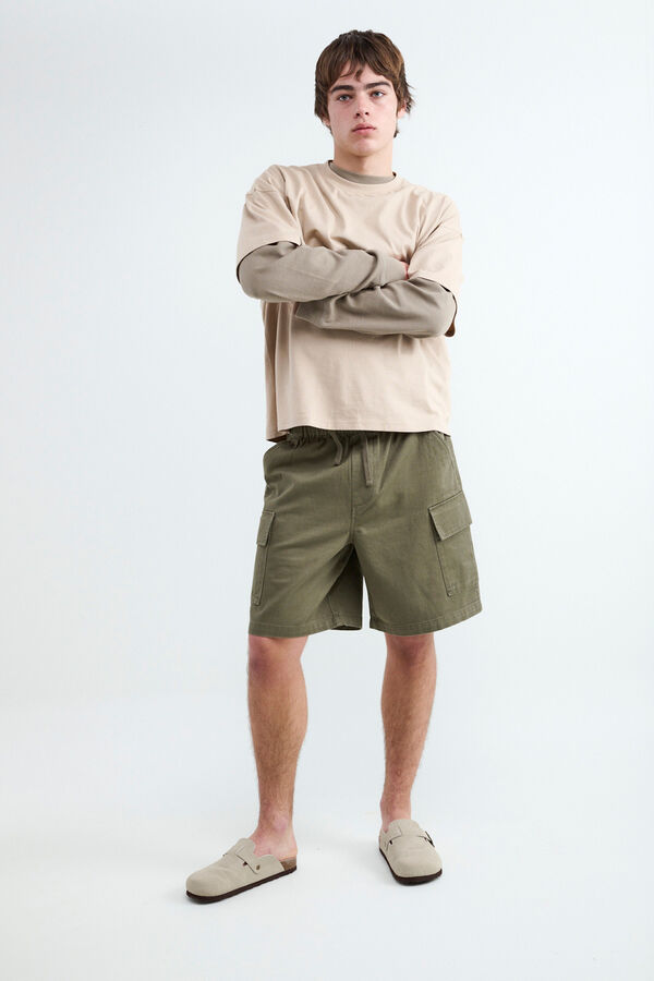 Balmohk Bermuda cargo estampado