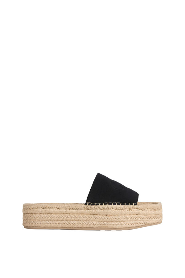 CK Jeans Alpargatas con plataforma negro