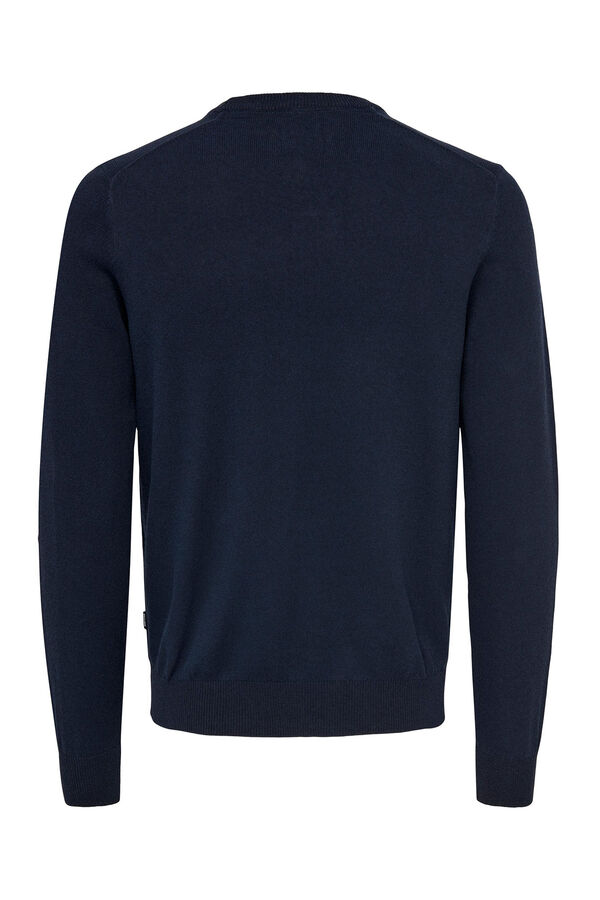 Only & Sons Jersey cuello redondo azul