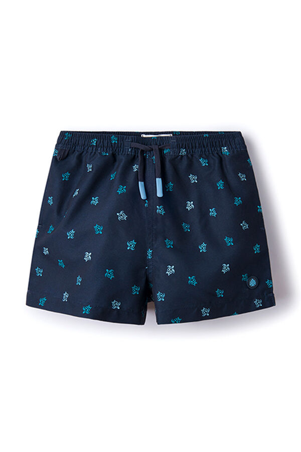 Springfield Kids Ba&ntilde;ador tortugas ni&ntilde;o azul