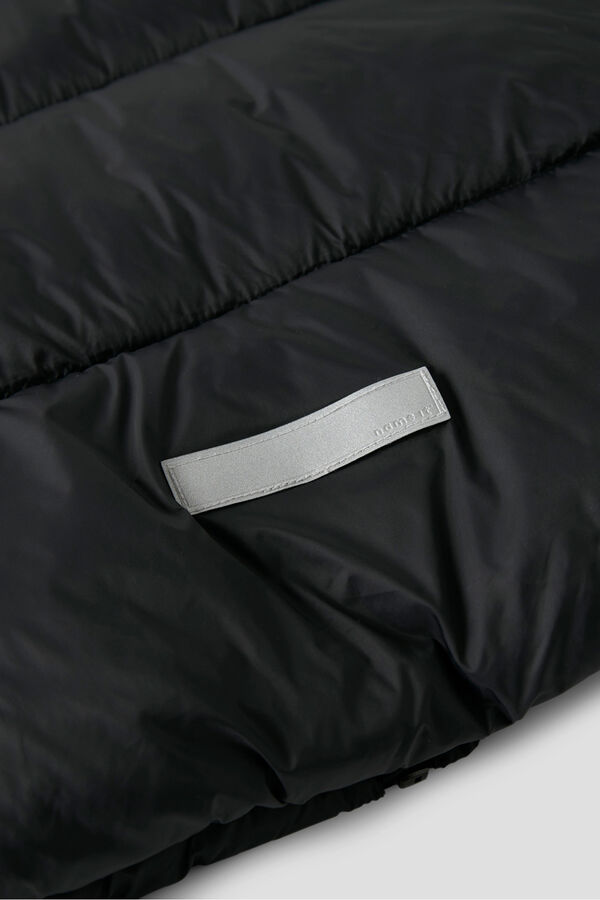 Name It Chaleco acolchado de ni&ntilde;o negro