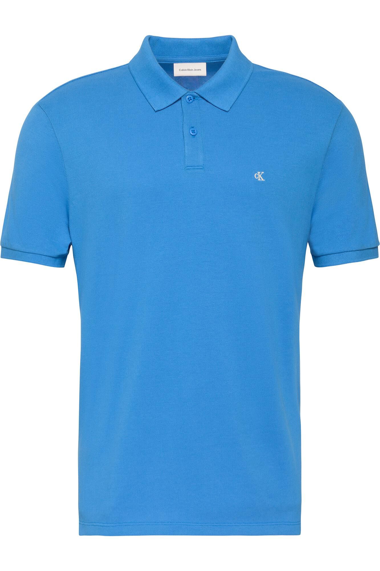 Calvin Klein Polo piqu&eacute; monogram