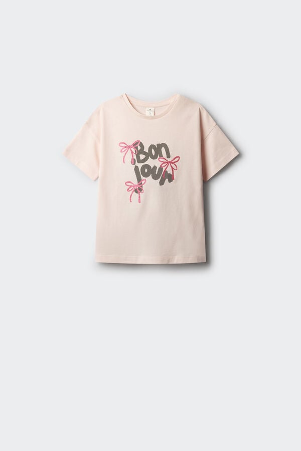 Springfield Kids Pijama de menina rosa