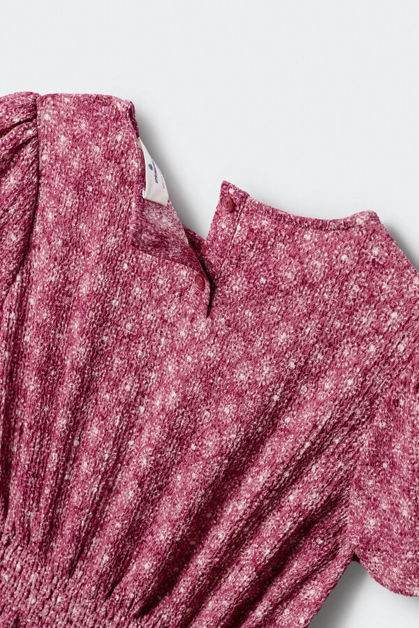Springfield Kids Vestido de menina manga curta IKAT rosa