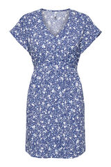 Only Vestido curto fluido rosa