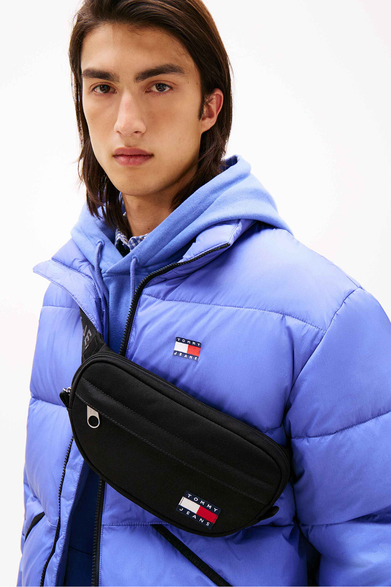 Tommy Jeans Bolsa de cintura Tommy Jeans com logo da bandeira