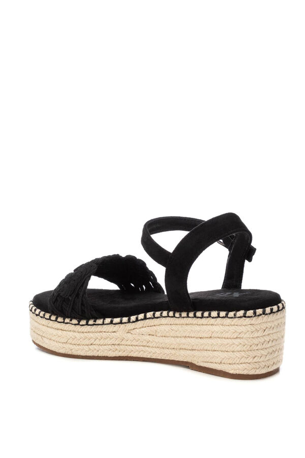 XTI Sand&aacute;lia Feminina   preto