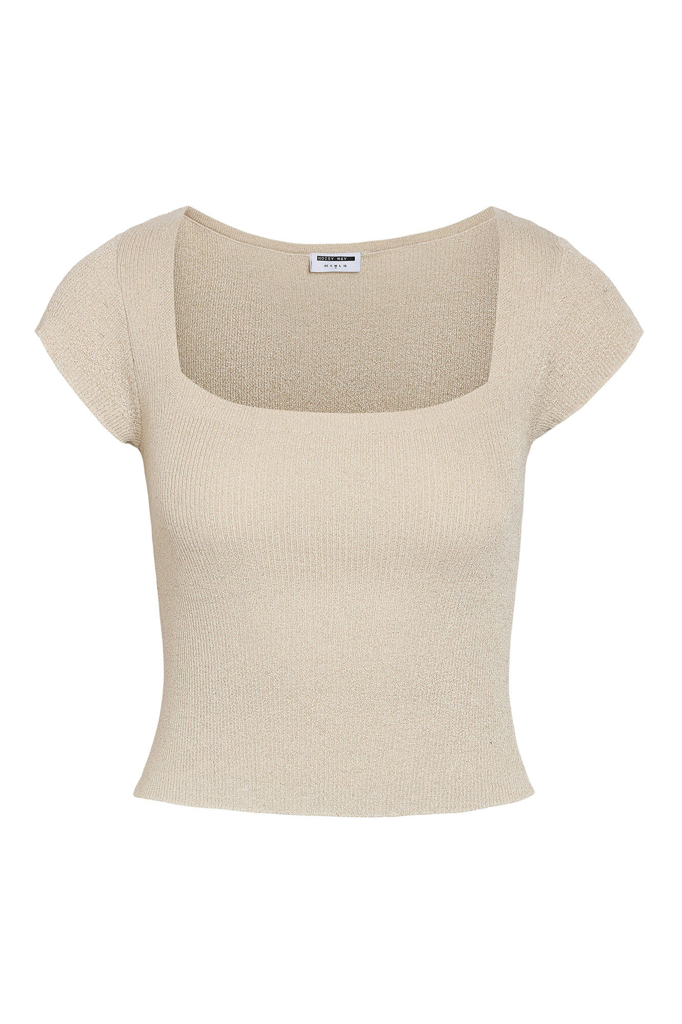 Noisy May top canal&eacute; lurex