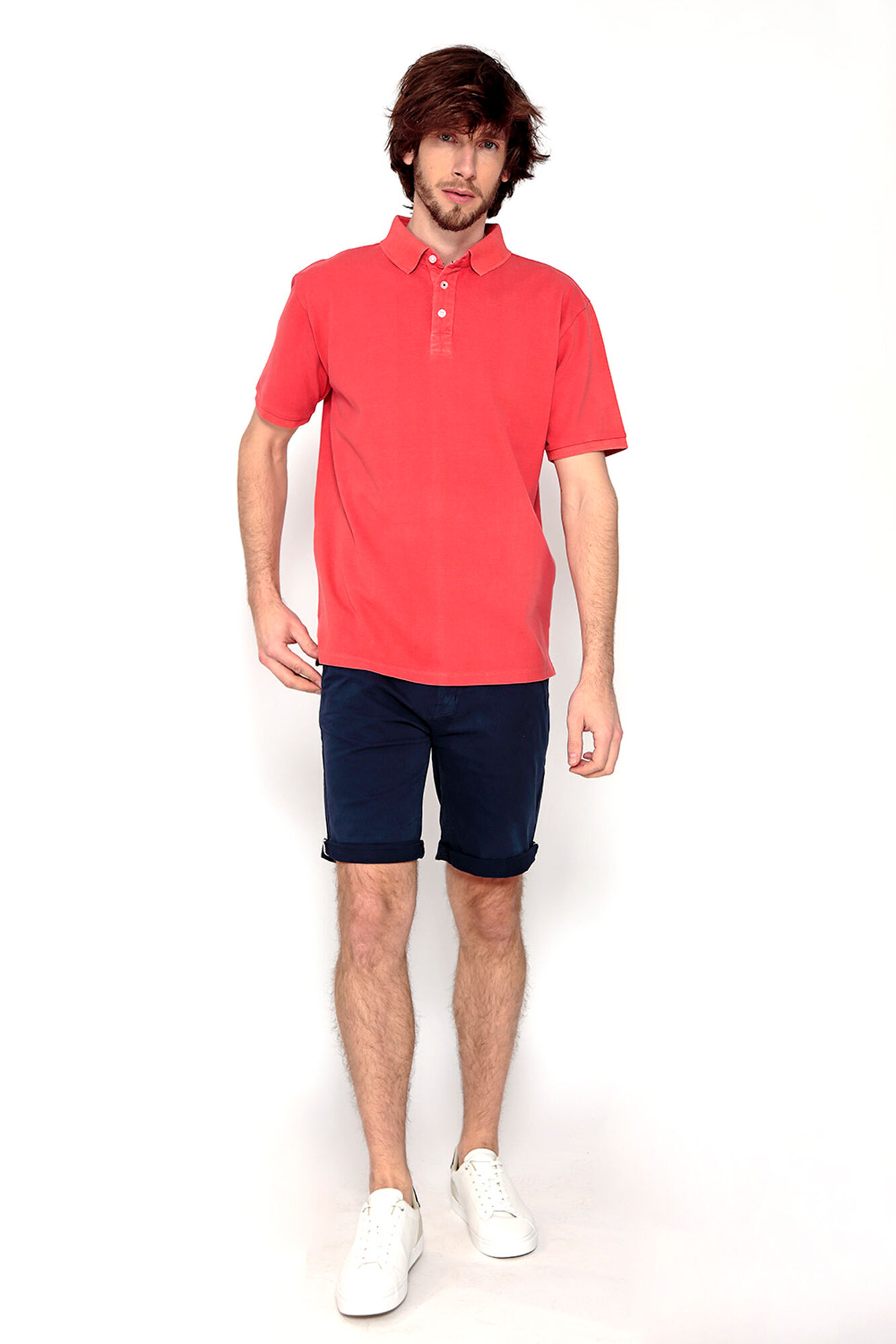 Brave Soul Polo piqu&eacute; de manga curta