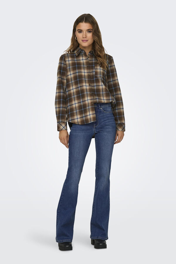 Only Jeans Flare azul