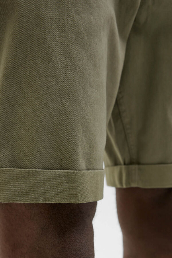 Jack & Jones Bermuda estilo chino regular fit tostado