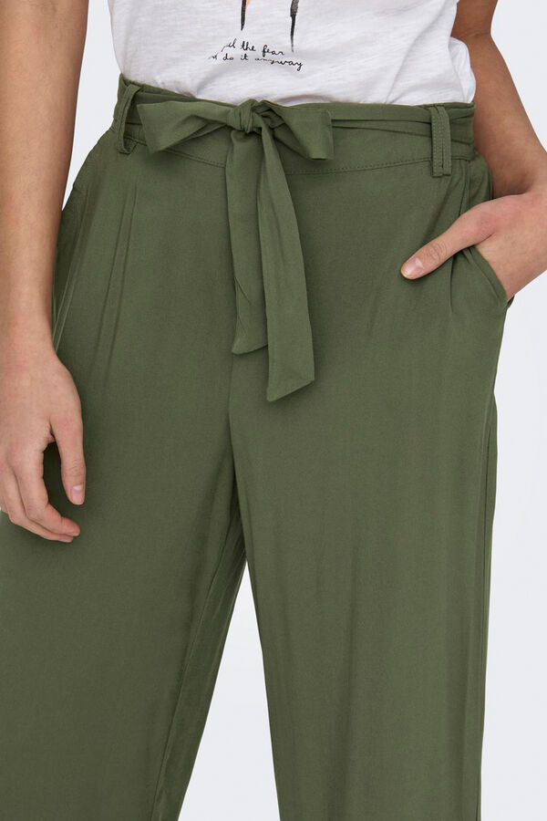 Only Cal&ccedil;as palazzo Caqui escuro