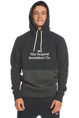 Springfield Emboss - Sudadera con Capucha para Hombre negro