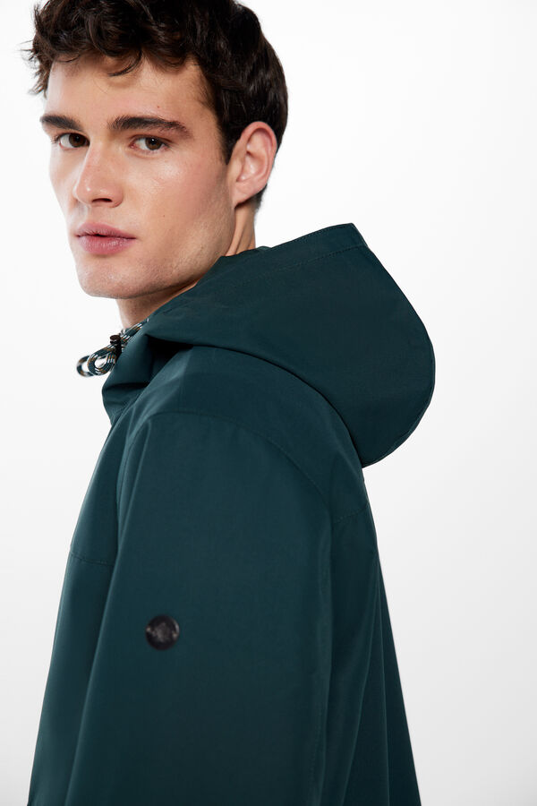 Springfield Parka técnica verde