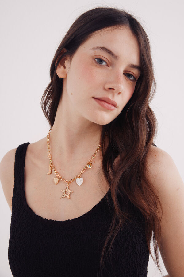 Springfield Vestido midi crochet negro negro