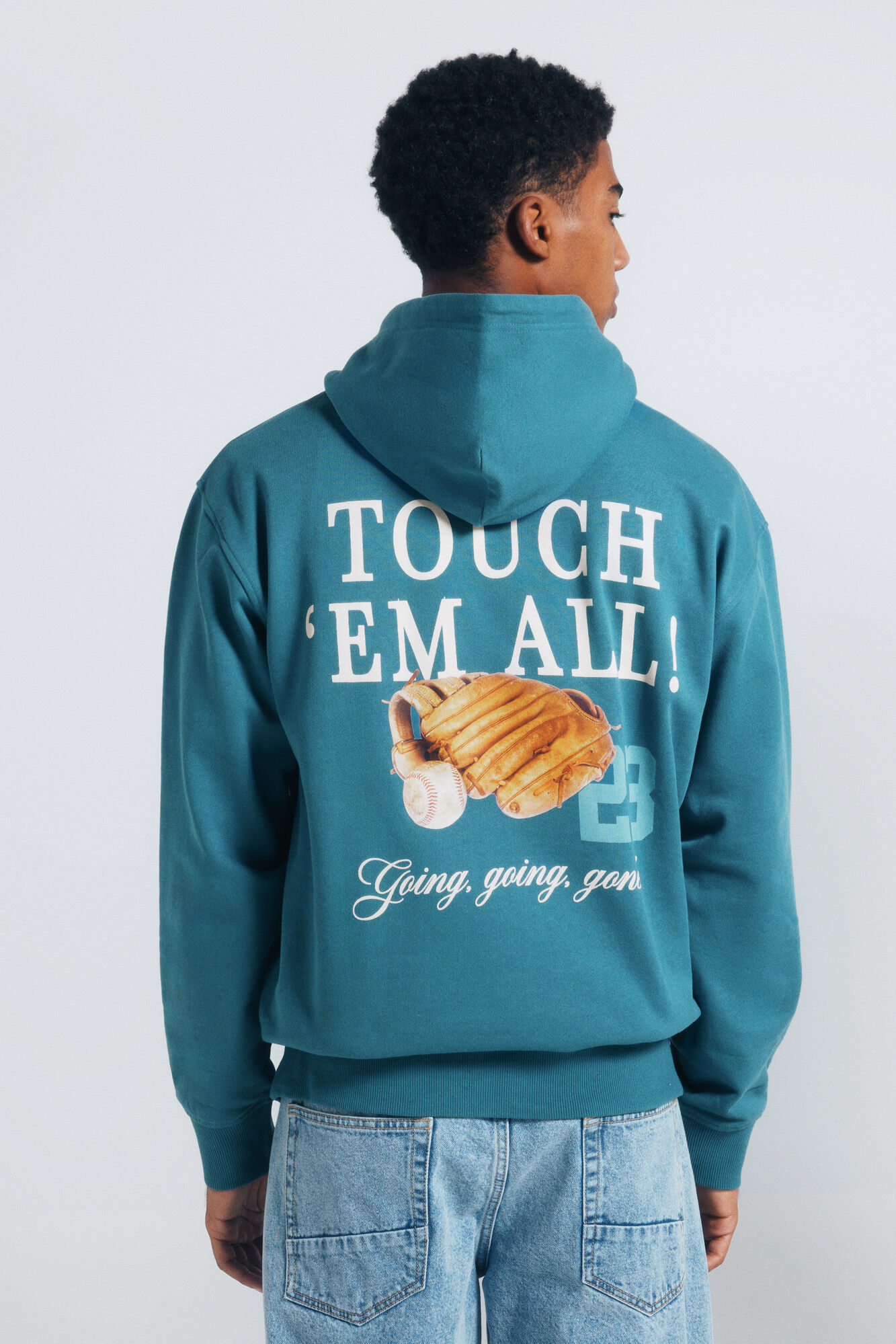 Springfield Sudadera capucha estampado baseball