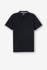 Tiffosi Polo Piqu&eacute; com Bolso azul