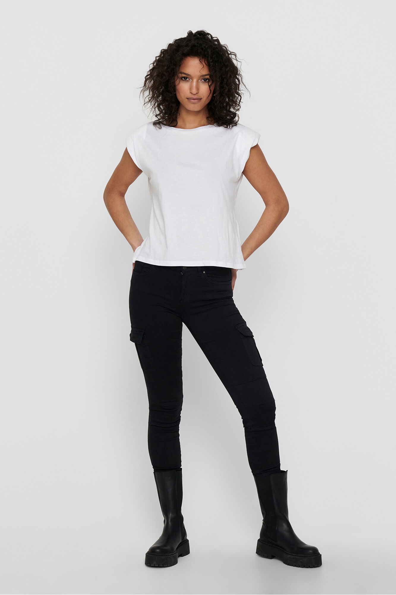 Only Pantal&oacute;n cargo slim fit