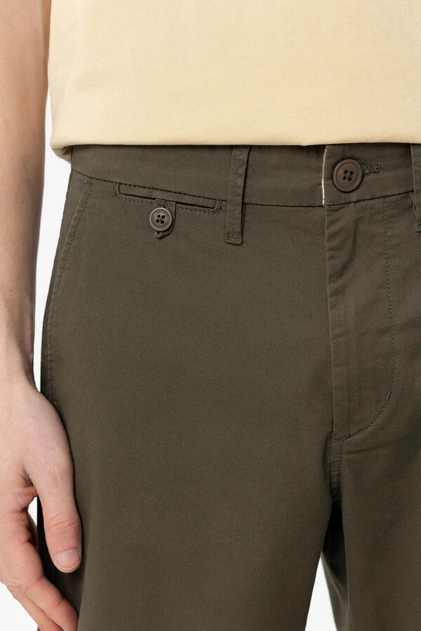 Tiffosi Bermuda Chino Slim Fit verde