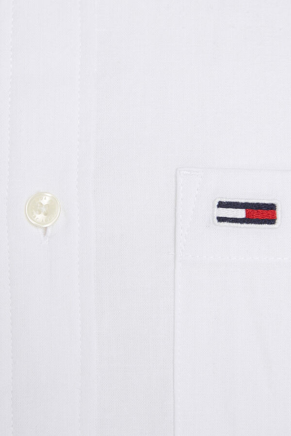 Tommy Jeans Camisa con lino Tommy Jeans blanco
