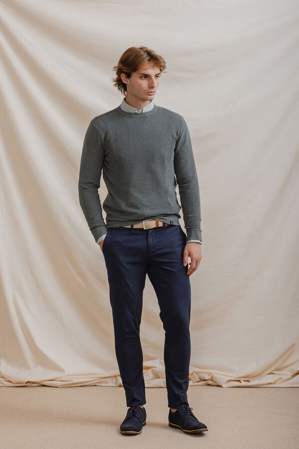 Celopman Jersey B&aacute;sico Ottoman verde