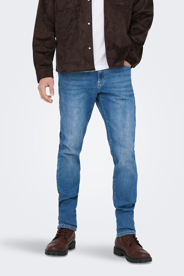 Only & Sons Jeans slim fit azul