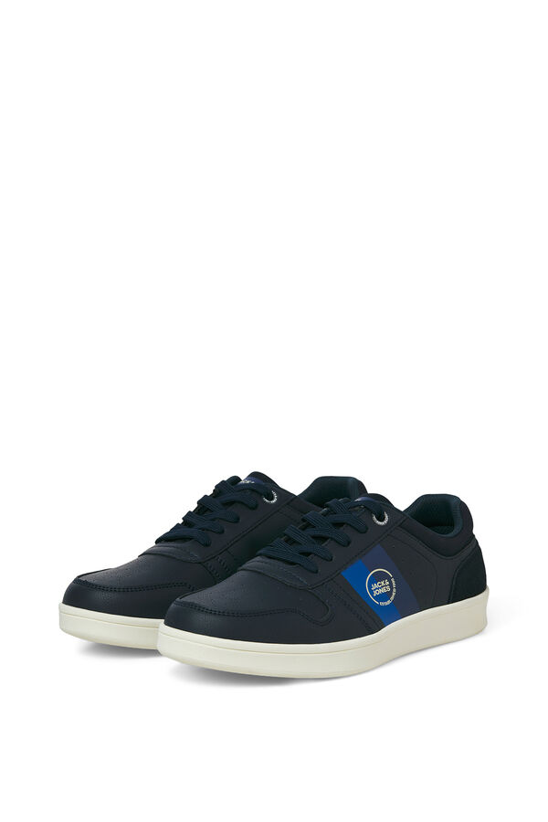 Jack & Jones Zapatillas s&iacute;mil piel azul