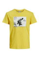 Springfield Camiseta algodón amarillo