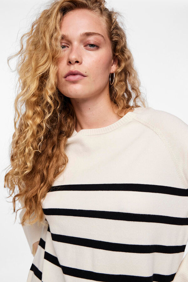 Pieces Camisola de malha fina branco