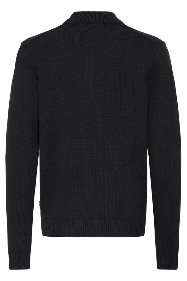 Blend Polo de Punto negro