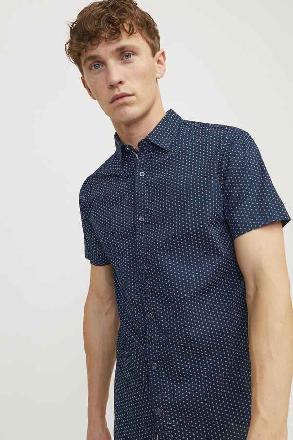 Jack & Jones Camisa slim fit azul