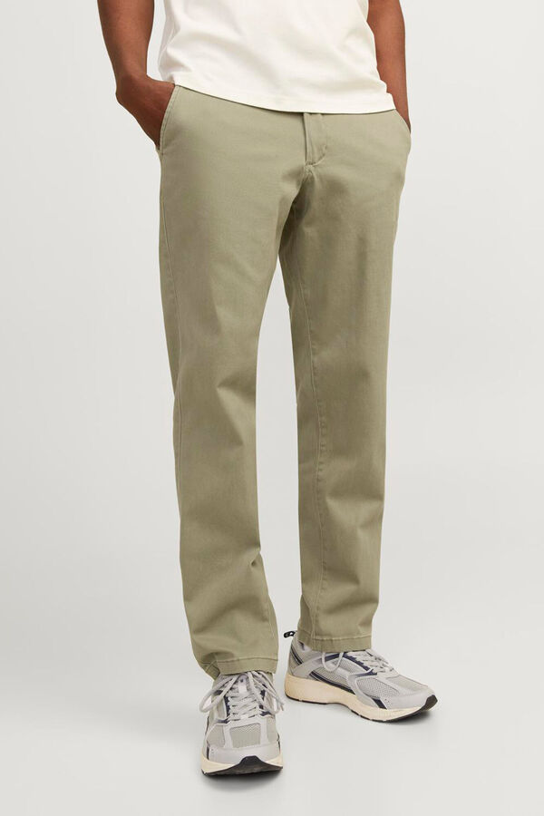 Jack & Jones Chinos relaxed fit verde