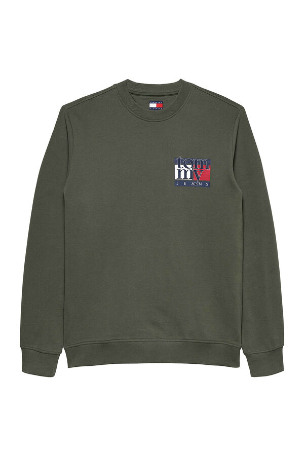 Tommy Jeans Sweatshirt de corte regular estampado