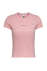 Tommy Jeans Camiseta de mujer Tommy Jeans rosa