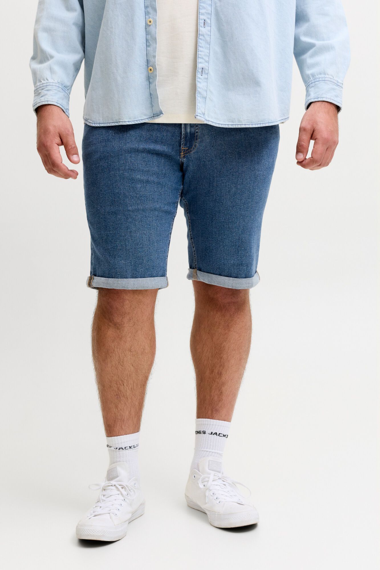 Jack & Jones PLUS Bermuda denim stretch
