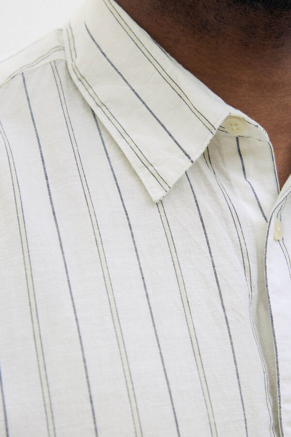 Jack & Jones PLUS Camisa PLUS com ajuste relaxado branco