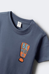 Springfield Kids Camiseta psicodelica ni&ntilde;o azul