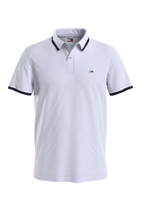 Tommy Jeans Polo de hombre Tommy Jeans blanco