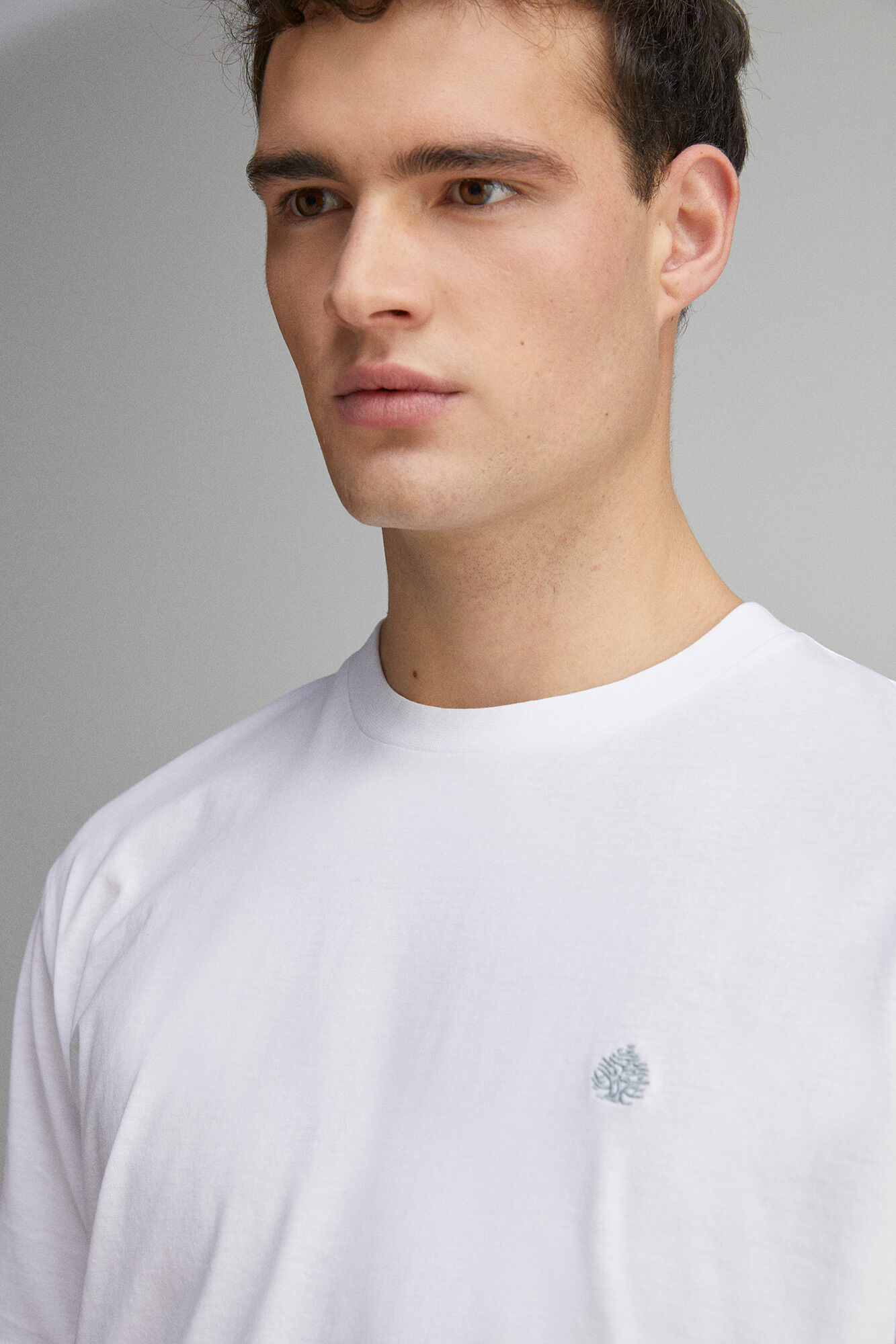 Springfield Camiseta b&aacute;sica com gola redonda