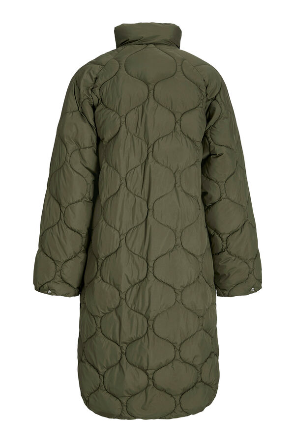 Jack & Jones Abrigo largo acolchado verde