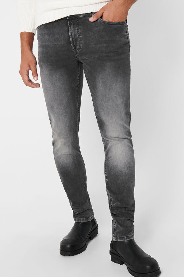 Only & Sons Jeans slim cinzento