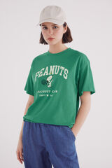 Springfield Camiseta Snoopy Peanuts verde