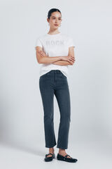 Springfield Jeans kick flare cinzento