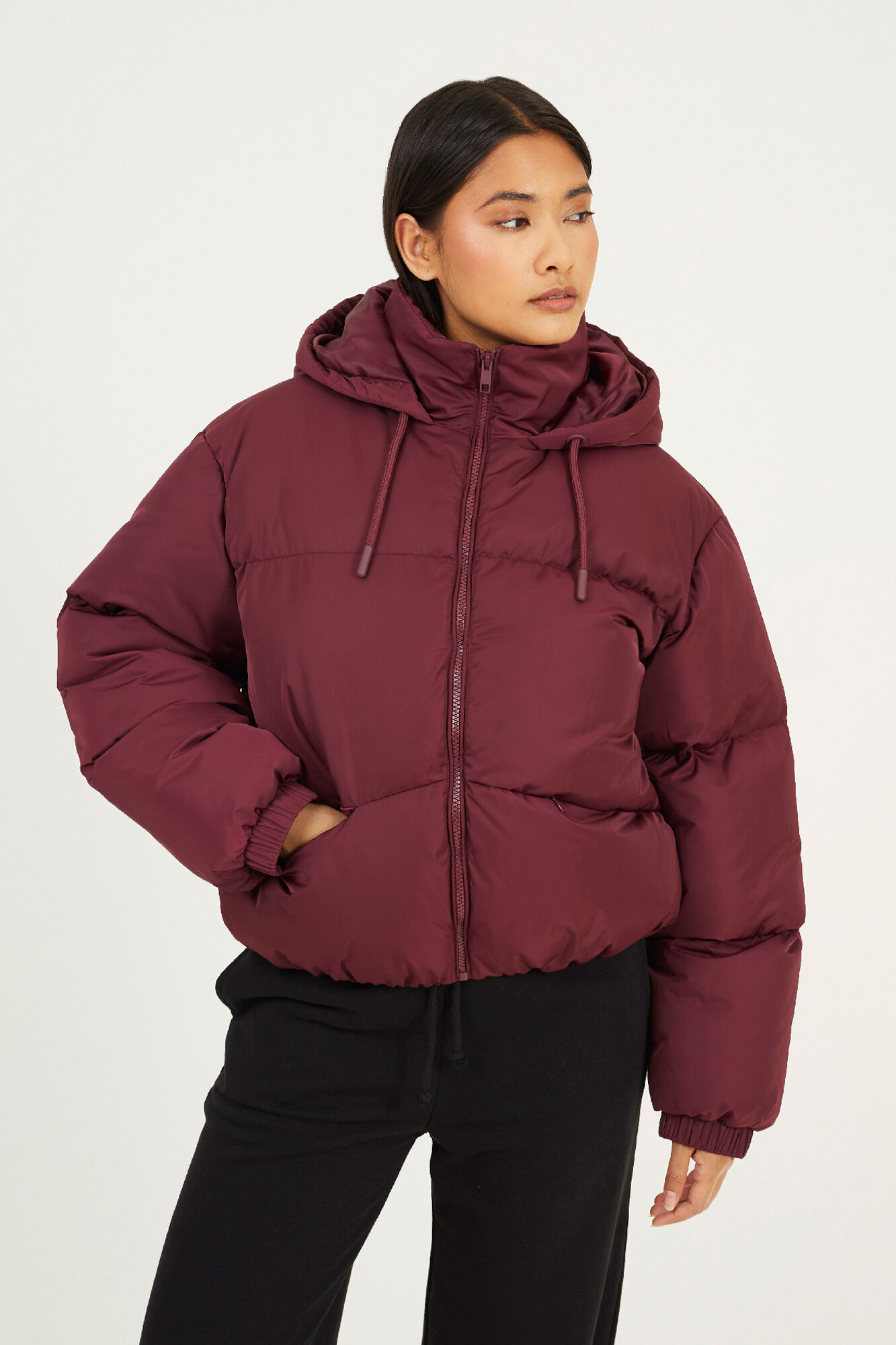 Brave Soul Casaco acolchoada oversized 