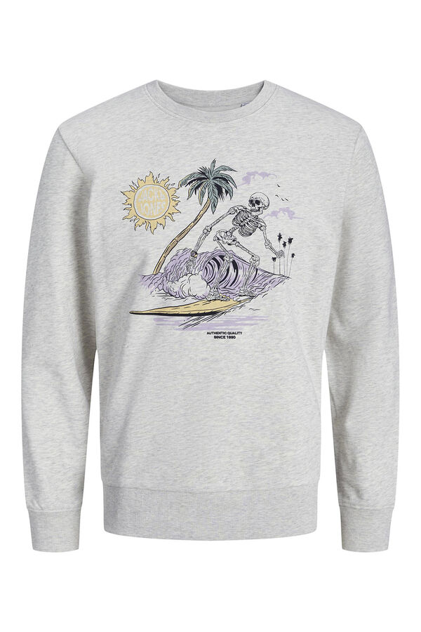 Jack & Jones Sudadera est&aacute;ndar blanco